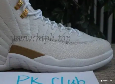 Authentic Air （Nike Release pairs） Version White Jordan 12 OVO 0502